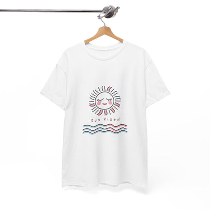Sun Kissed Women's Summer Vacation Tee – Beach & Ocean Inspired Shirt