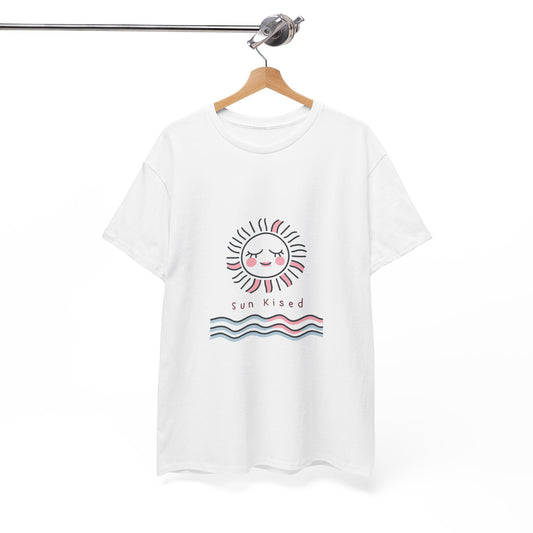Sun Kissed Women's Summer Vacation Tee – Beach & Ocean Inspired Shirt