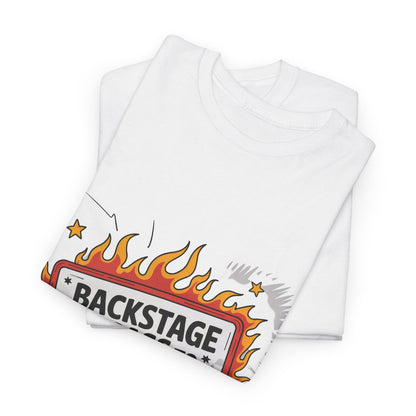 Backstage Pass to Chaos Rock Band T-Shirt – Unisex Guitar Music Tee