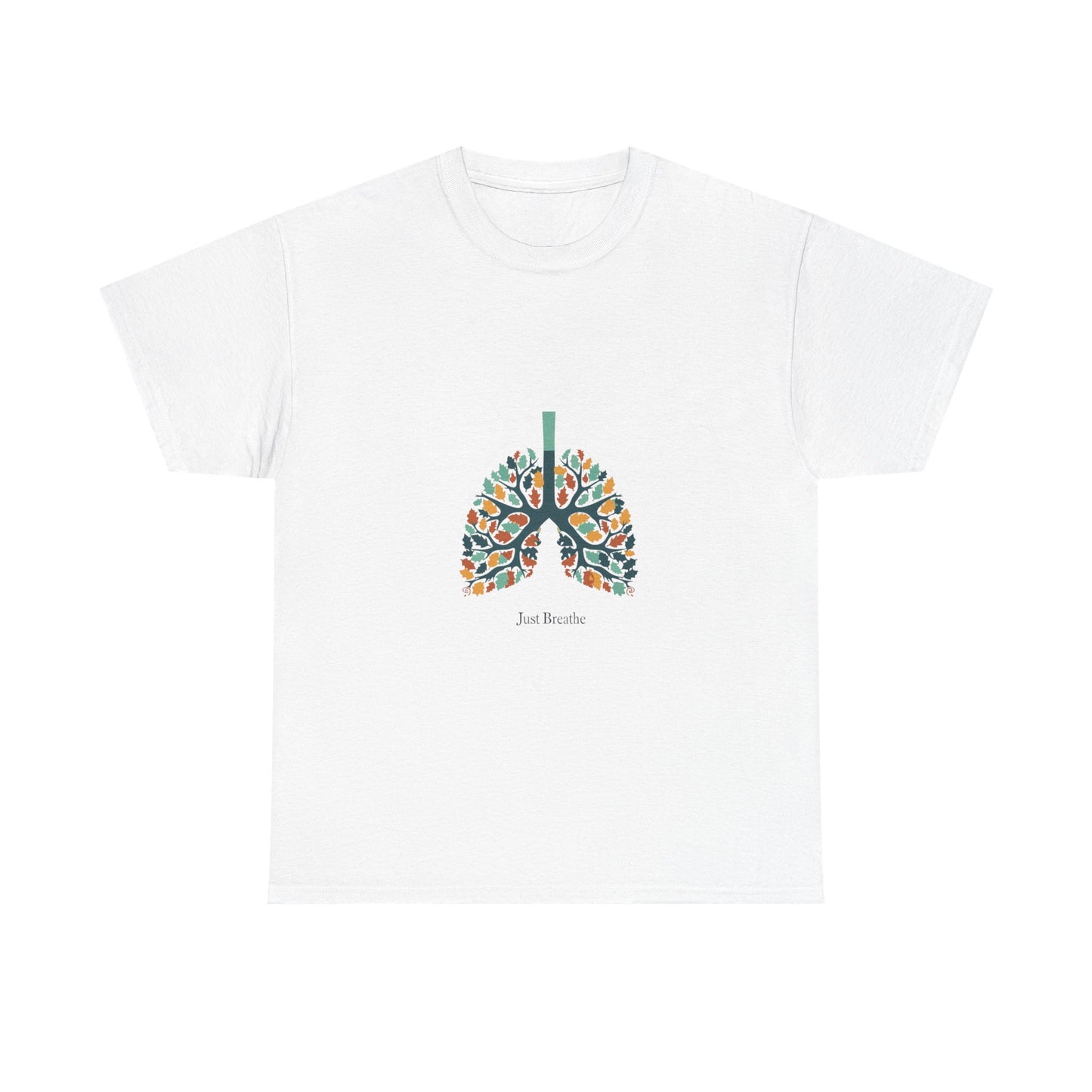 Just Breathe Mindfulness Yoga Tee – Women’s Calming Wellness T-Shirt