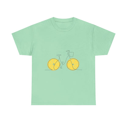 Lemonade, Locks & Pedal Power Women's Summer Vacation Tee – Relaxed Beach Style Shirt