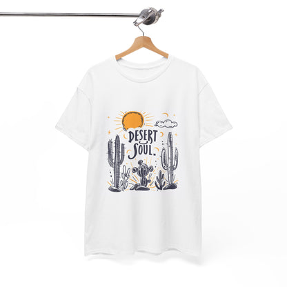 Desert Soul Unisex Nature Tee – Hiking & Camping in the Wild Desert Graphic Shirt