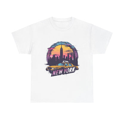 New York Always On Unisex NYC Travel Tee – Urban City Life Graphic Shirt