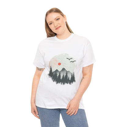 Mountain Mood Hiking T-Shirt – Unisex Outdoor Adventure & Nature Lover Tee