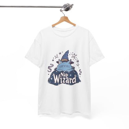 Nap Wizard Funny Cat Nap T-Shirt – Unisex Cozy Kitty Lover Tee