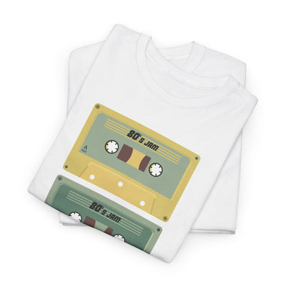Retro Cassette Chaos Unisex 80s Music T-Shirt – Vintage Tape Graphic Tee
