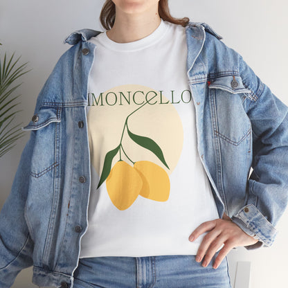 Limoncello & Chill Women's Summer Vacation Tee – Beach Cocktail Graphic Shirt