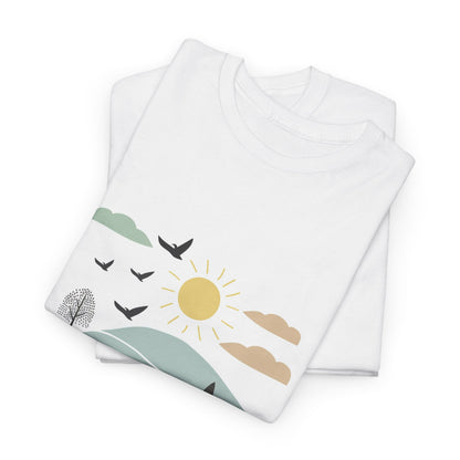 Nature Is My Therapy Unisex Hiking T-Shirt – Camp, Explore & Heal Tee