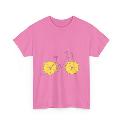 Lemonade, Locks & Pedal Power Women's Summer Vacation Tee – Relaxed Beach Style Shirt