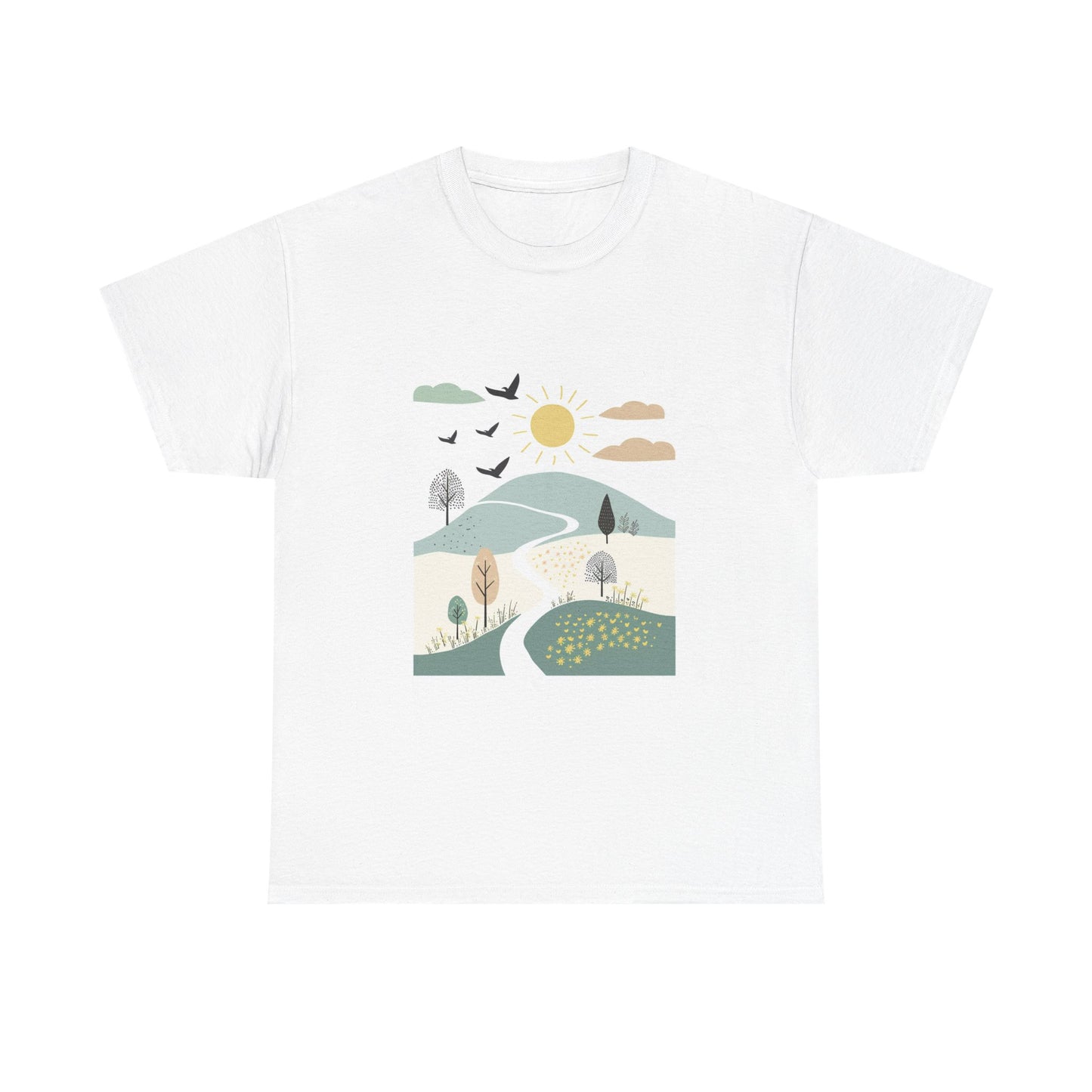 Nature Is My Therapy Unisex Hiking T-Shirt – Camp, Explore & Heal Tee