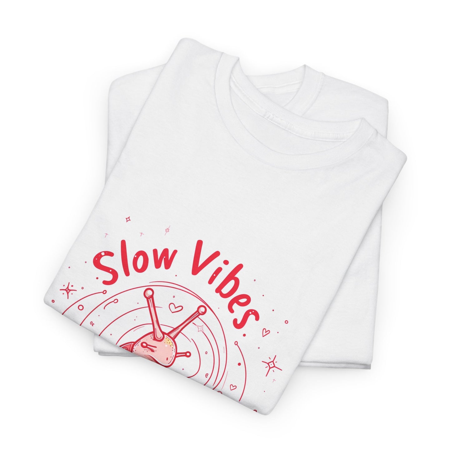 Slow Vibes Mindful Living T-Shirt – Women's Yoga & Peaceful Lifestyle Tee