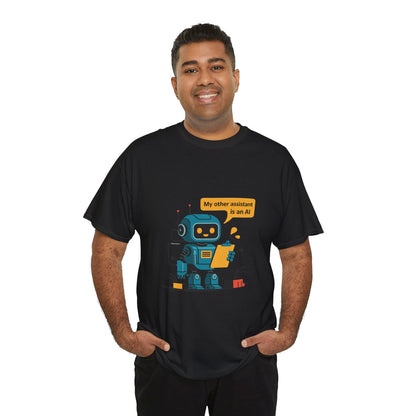 My Other Assistant Is an AI T-Shirt – Unisex Tech Geek Graphic Tee