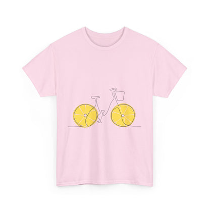 Lemonade, Locks & Pedal Power Women's Summer Vacation Tee – Relaxed Beach Style Shirt