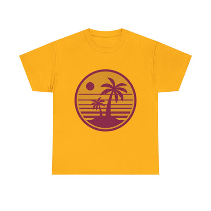 Tropic Like It’s Hot Retro Beach Tee – Unisex 80s Summer Vibes T-Shirt