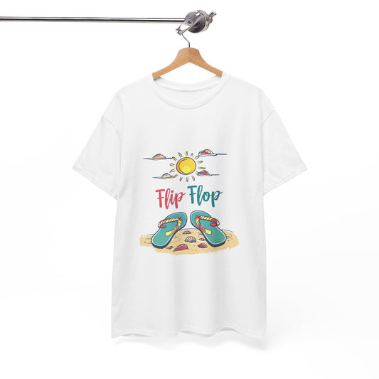 Flip Flop Summer Vacation T-Shirt – Women's Beach & Ocean Lifestyle Tee