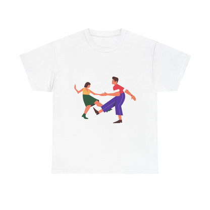 Lindy Hop 'Til You Drop Women's Summer Fun T-Shirt – Vintage Vacation Beach Tee