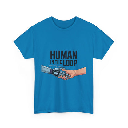 Human in the Loop Unisex AI & Tech T-Shirt – Machine Learning Developer Tee