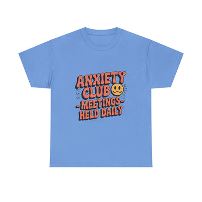 Anxiety Club Mindfulness & Mental Health Tee – Women’s Supportive Yoga Shirt