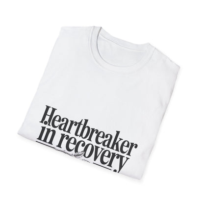Heartbreaker in Recovery Women’s T-Shirt – Empowering Girl Power & Healing Graphic Tee