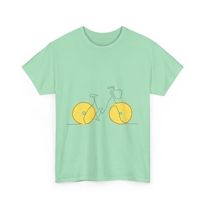 Lemonade, Locks & Pedal Power Women's Summer Vacation Tee – Relaxed Beach Style Shirt