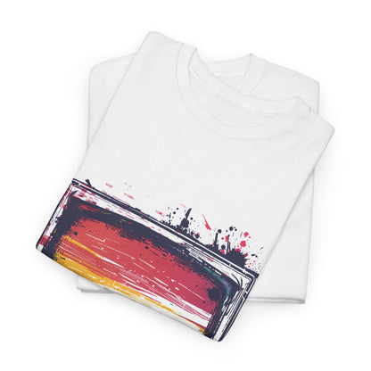 Glitch Pop Unisex Retro Wave T-Shirt – 80s Aesthetic Glitch Art Tee