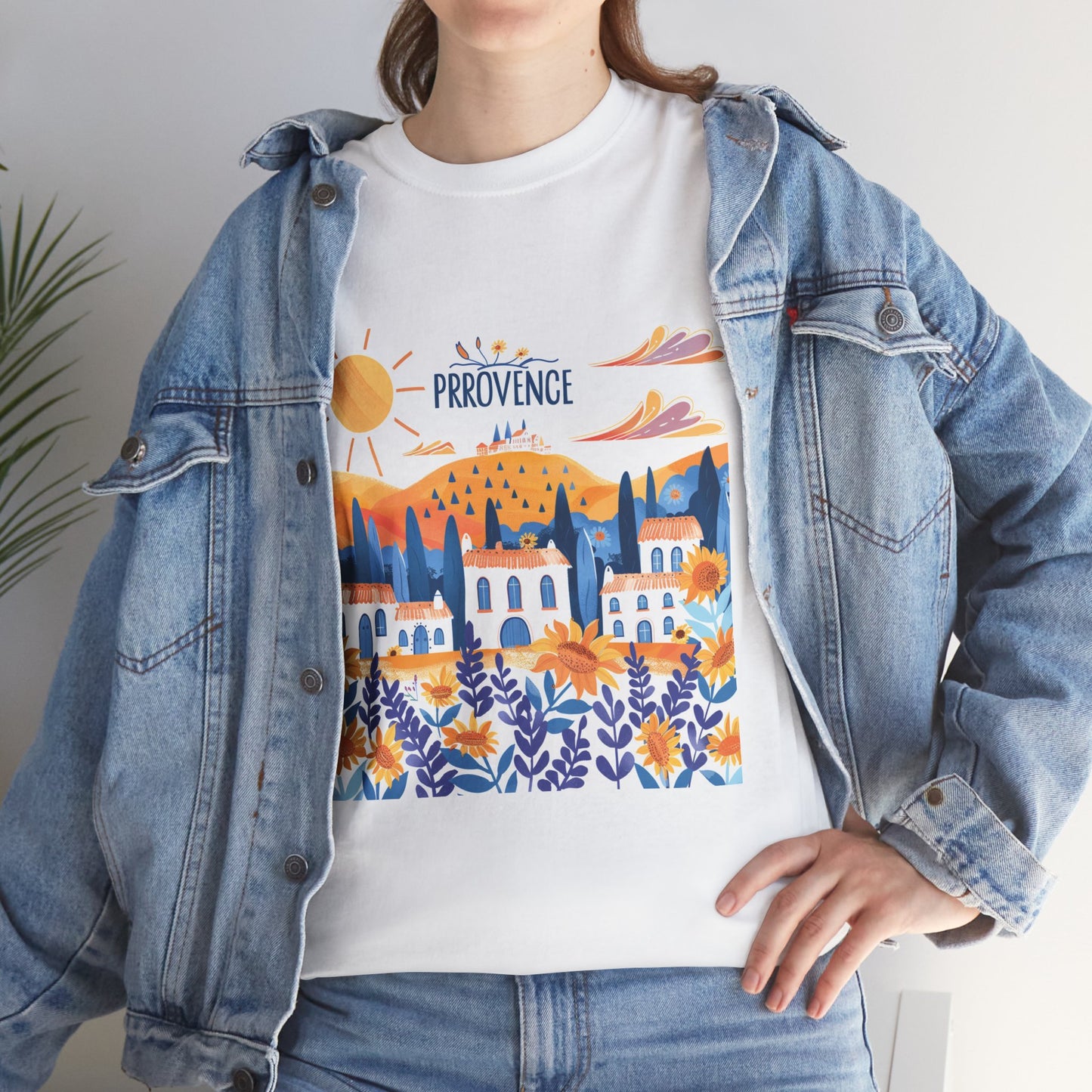 Provence Days Unisex French Countryside Tee – City Escape Travel Shirt