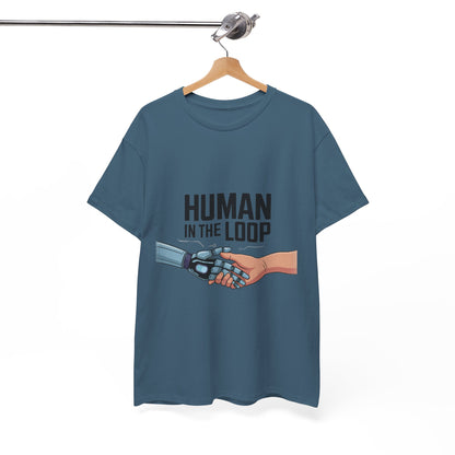Human in the Loop Unisex AI & Tech T-Shirt – Machine Learning Developer Tee