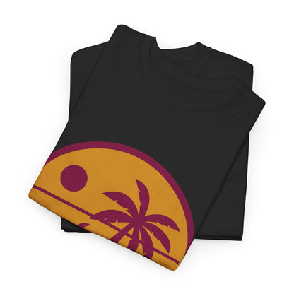 Tropic Like It’s Hot Retro Beach Tee – Unisex 80s Summer Vibes T-Shirt