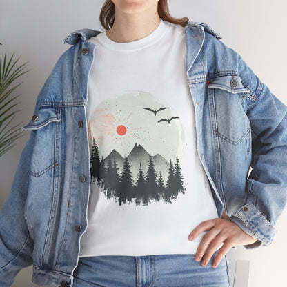 Mountain Mood Hiking T-Shirt – Unisex Outdoor Adventure & Nature Lover Tee