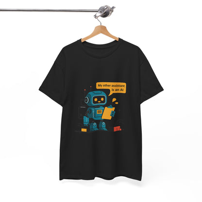 My Other Assistant Is an AI T-Shirt – Unisex Tech Geek Graphic Tee