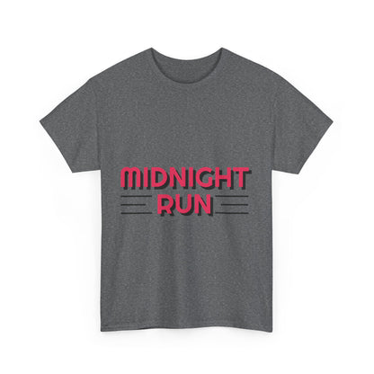 Midnight Run Unisex Retro Running Tee – 80s Fast Food & Track Style Shirt