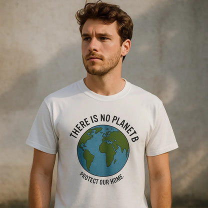 There Is No Planet B Unisex Climate Crisis T-Shirt – Global Warming Awareness Tee