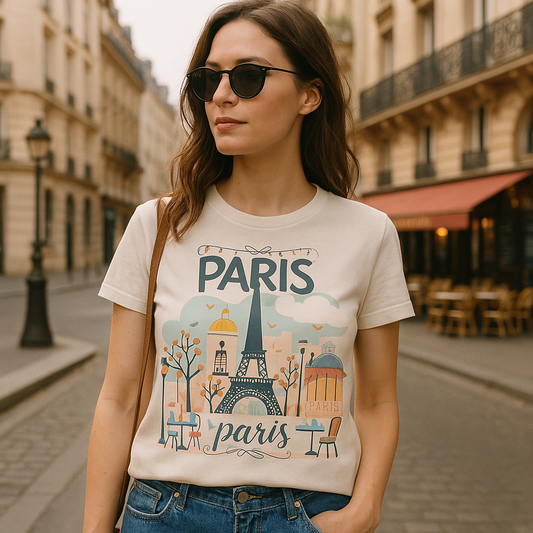 Paris is Always a Good Idea Unisex City Travel Tee – France Vacation Shirt