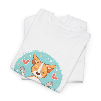 Pawsitive Vibes Unisex Dog Lover T-Shirt – Funny Pet Parent Graphic Tee