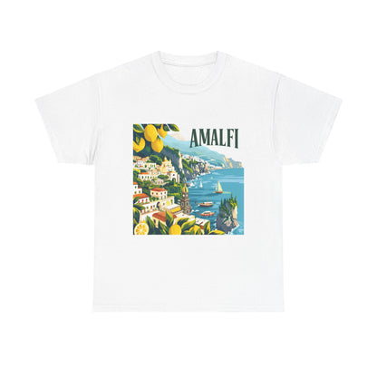 Ciao from the Amalfi Coast Unisex Italy Travel T-Shirt – Coastal City Graphic Tee