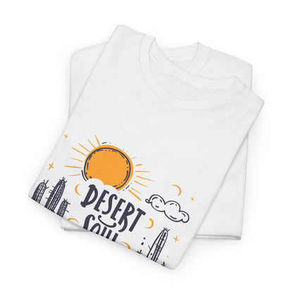 Desert Soul Unisex Nature Tee – Hiking & Camping in the Wild Desert Graphic Shirt