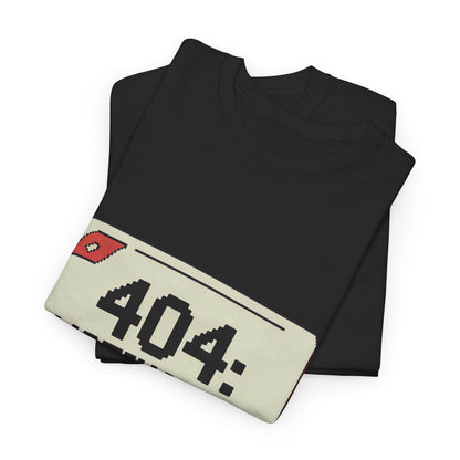 404: Motivation Not Found Funny Developer T-Shirt – Unisex Coding Geek Tee
