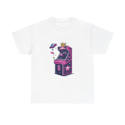 Arcade King 80s Gamer Graphic Tee – Unisex Retro Arcade T-Shirt