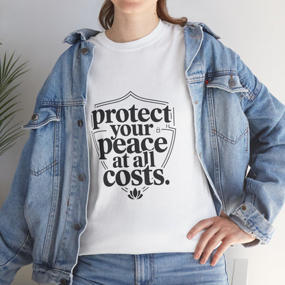 Peace Protection Squad Mindfulness Tee – Women’s Yoga Peace Advocate T-Shirt