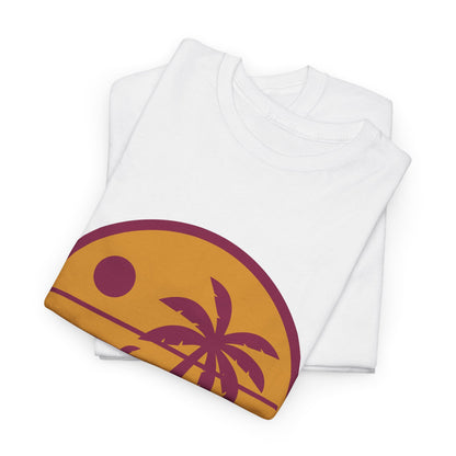 Tropic Like It’s Hot Retro Beach Tee – Unisex 80s Summer Vibes T-Shirt
