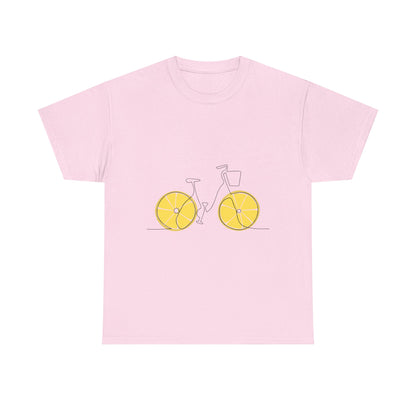 Lemonade, Locks & Pedal Power Women's Summer Vacation Tee – Relaxed Beach Style Shirt