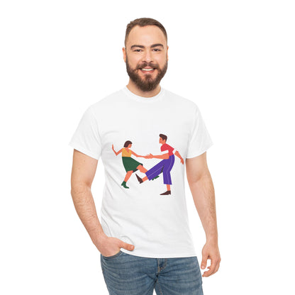 Lindy Hop 'Til You Drop Women's Summer Fun T-Shirt – Vintage Vacation Beach Tee