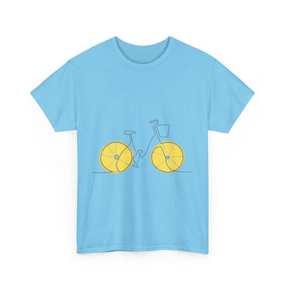 Lemonade, Locks & Pedal Power Women's Summer Vacation Tee – Relaxed Beach Style Shirt