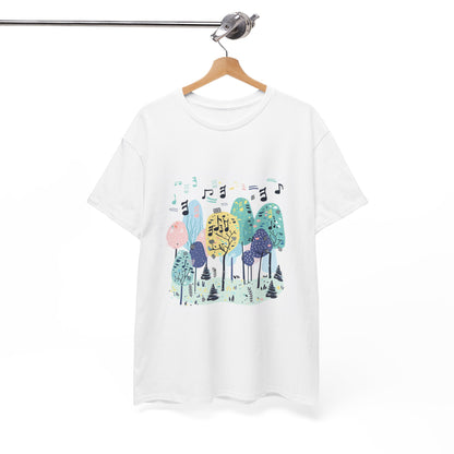 The Earth Has Music Unisex Hiking T-Shirt – Nature Inspired Outdoor Tee