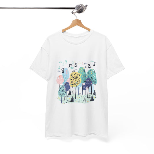 The Earth Has Music Unisex Hiking T-Shirt – Nature Inspired Outdoor Tee