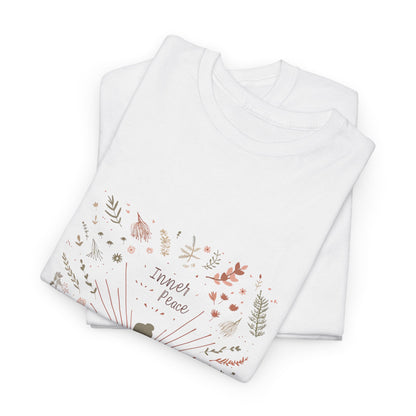 Inner Peace Yoga & Mindfulness Tee – Women's Holistic Lifestyle T-Shirt
