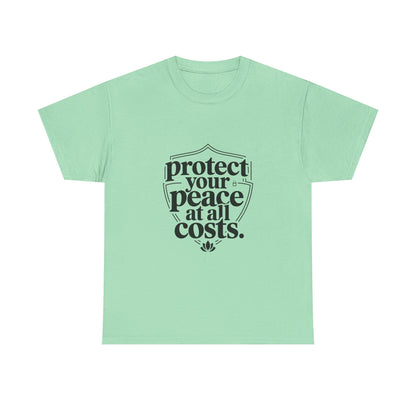 Peace Protection Squad Mindfulness Tee – Women’s Yoga Peace Advocate T-Shirt