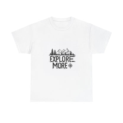Explore More Unisex Hiking & Camping Tee – Nature Adventure Graphic Shirt