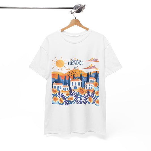 Provence Days Unisex French Countryside Tee – City Escape Travel Shirt