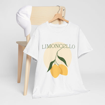 Limoncello & Chill Women's Summer Vacation Tee – Beach Cocktail Graphic Shirt